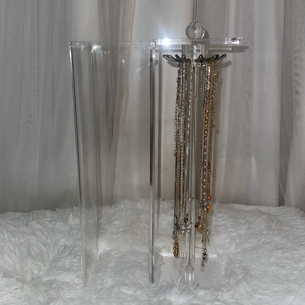 Acrylic Necklace/Bracelet Organizer